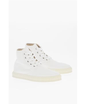 DÍA DE LA MUJER, Primavera-Verano, Blanco, Punta redonda, Suela de goma, Cordones, Logotipo, Hecho en Italia