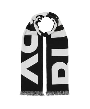 Hul jezelf in luxe met deze oversized Burberry-jacquardsjaal met logo. Gemaakt van 100% wol, is hij niet alleen warm en comfortabel, maar ook een statement piece dat elke outfit een vleugje elegantie geeft. Met een afmeting van 188 x 33 cm is dit het perfecte formaat om je warm te houden op koude dagen. Neem geen genoegen met doorsnee sjaals - verhoog je stijl met deze luxe Burberry-sjaal