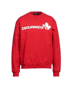 Ervaar premium comfort en stijl met de Dsquared2 Bold Maple Leaf Logo Red Sweatshirt. Gemaakt van 100% katoen, is deze sweatshirt gemaakt van een duurzame en ademende stof die je de hele dag comfortabel houdt. De opvallende DSQUARED2-tekst op de voorkant zorgt voor een stoere touch, terwijl de elastische boorden zorgen voor een nauwsluitende pasvorm. Ontworpen en gemaakt in Italië, is deze sweatshirt een symbool van kwaliteit en luxe. Perfect voor elke modebewuste persoon, een onmisbare aanvulling op je garderobe. Verrijk je look en maak een statement met Dsquared2