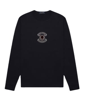 Elevate your wardrobe with the iconic Fred Perry Shield Black Long Sleeve T-Shirt. This sophisticated model combines timeless style with premium quality, perfect for the modern man seeking both comfort and distinction. Crafted for those who appreciate authentic heritage fashion. 100% Cotton