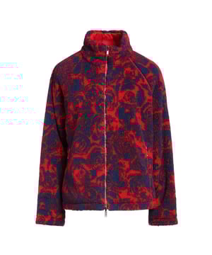 Transformeer je stijl met onze Burberry Reversible Rose Red Fleece Jacket! Hij heeft een handige ritssluiting en twee zakken aan de voor- en binnenkant, perfect voor het opbergen van je essentials. Gemaakt van een mix van 40% acryl, 36% wol en 24% polyester, biedt deze jas zowel comfort als stijl. Blijf warm en modieus met Burberry!