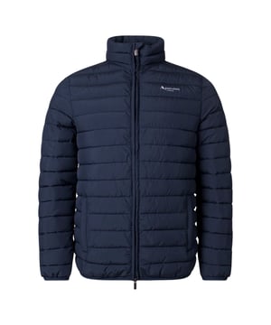 Erweitern Sie Ihre Oberbekleidungskollektion mit der Aquascutum Active 100GR Mock Neck Navy Blue Jacke. Diese raffinierte technische Jacke vereint leichtes Tragegefühl mit erstklassiger Funktionalität. Die moderne Innenpolsterung aus 100 % Primaloft®-Polyester sorgt für hervorragende Wärme ohne aufzutragen. Das elegante Mock-Neck-Design bietet Schutz und Stil und macht sie zum perfekten Allrounder für den anspruchsvollen Gentleman, der zu jeder Jahreszeit Wert auf Funktionalität und Mode legt