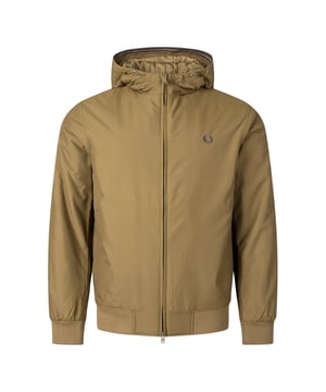 Upgrade your winter style with this Fred Perry Padded Hooded Brentham Jacket! The zip fastening and multiple pockets keep you warm and organized in any weather. And with the iconic FOP badge on the left breast, you'll stand out in a crowd. Don't miss out on adding this 100% Polyamide jacket to your wardrobe