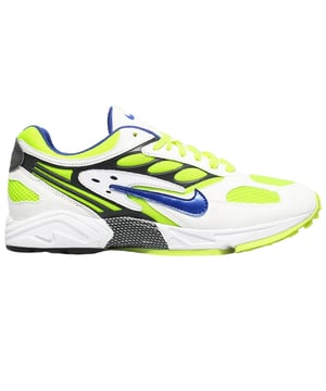Veredeln Sie Ihren Style mit dem Nike Air Ghost Racer in auffälligem Weiß und Gelb. Dieser vielseitige Unisex-Schuh vereint ikonisches Nike-Design mit außergewöhnlichem Komfort und ist die perfekte Ergänzung für Ihre Sport- oder Freizeitgarderobe. Die hochwertige Verarbeitung von Nike garantiert erstklassige Qualität, die sich von der Masse abhebt. 100 % Textil