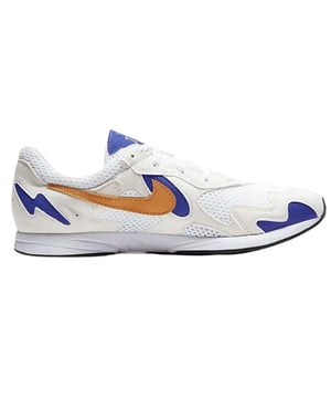 Veredeln Sie Ihren Style mit den Nike Air Streak Lite Sneakern in Weiß/Gold. Diese hochwertigen Herrenschuhe kombinieren elegantes weißes Design mit luxuriösen Goldakzenten und bieten so Performance und modischen Look. Hergestellt in der bekannten Nike-Qualität, verwandeln diese Sneaker Ihren Alltagslook. 100 % Textil