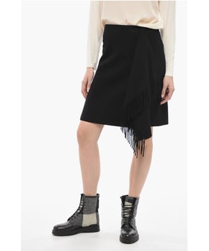 Otoño-Invierno, Negro, Cierre cruzado, Hecho en Italia