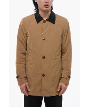 Frühling-Sommer, Beige, Lange Ärmel, Knöpfe, Taschen, ERDNUANCEN