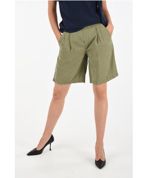 SOMMER-ESSENTIALS, Hergestellt in Portugal, Frühling-Sommer, Elastischer Bund, Grün, 4 Taschen