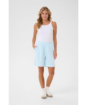 Regular fit,Hoge taille,Korte lengte,Straight  Fijne was 30°, niet bleken, niet in de droger drogen, Druipnat ophangen in de schaduw, warm strijken max. 150° C,   48% Polyester,47% Viscose,5% Elastaan