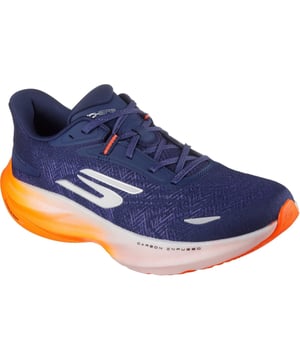 Machen Sie sich bereit, sich in leichtem, stützendem Komfort mit Skechers GO RUN Ride 12 zu bewegen. Dieses mit Kohlenstoff infundierte Design verfügt über ein Schnürsystem, ein atmungsaktives, technisches Mesh-Obermaterial und eine Goodyear-Gummisohle unter Ihren Füßen.