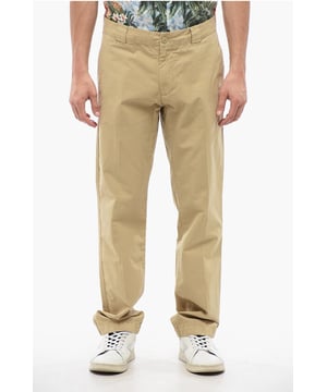 Primavera-Verano, Beige, 4 bolsillos, Cierre frontal, Cierre con botones y cremallera, Trabillas para cinturón, MATIZES TIERRA