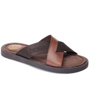 If it's time to upgrade your summer footlocker then look no further than Webb by Base London. More stylish than your average slider, Webb features a soft suede footbed, grippy sole and contrasting leather and nylon straps for a smart casual look.