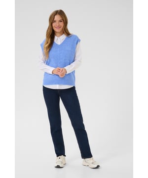 Regular fit,Ärmellos  Schonwäsche 30°, Nicht bleichen, Nicht im Trockner trocknen, Liegend trocken im Schatten, Kalt bügeln max. 110° C, Trockenreinigung  70% Polyacryl,26% Polyester,2% Wolle,2% Elasthan