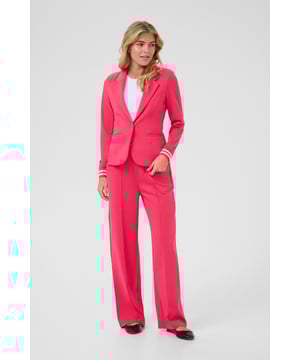 Regular fit,Lange mouwen  Fijne was 30°, niet bleken, niet in de droger drogen, Druipnat ophangen in de schaduw, koud strijken max. 110° C, Droogreiniging  76% Polyester (Gerecycled),20% Viscose,4% Elastaan