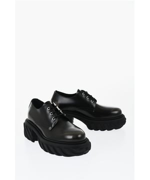 Primavera-Verano, Gris, Con cordones, Hecho en Italia, Puntera redonda, Piel pulida, Suela de goma