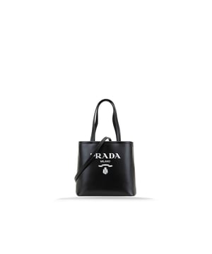 - Samenstelling: 100% kalfsleer - Afneembare schouderband - Contrasterende logoprint - Dubbele handgrepen aan de bovenkant - 22x24x11 cm - Gemaakt in Italië - Geslacht: VROUWEN -