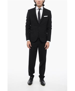 Primavera-Verano, Origen preferencial UE (FTA/TCA), Negro, Forrado, Manga larga, Botones, Cierre de cremallera, 3 bolsillos, Bolsillo en el pecho, Bolsillo interior, Chaqueta de abotonadura sencilla, Hecho en Italia, Cierre de corchetes, Cierre delantero, NIGHT IS YOUNG, Look festivo