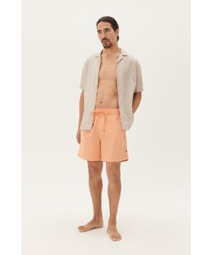 Regular fit,Regular taille met laag kruis  Fijne was 30°, niet bleken, drogen in droger behoedzaam, Druipnat ophangen, koud strijken max. 110° C, Droogreiniging  100% Polyamide