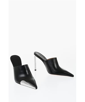 Frühling/Sommer, Leder, Schmale Spitze, Made in Italy, Schwarz, Slip-on, FRAUENTAG