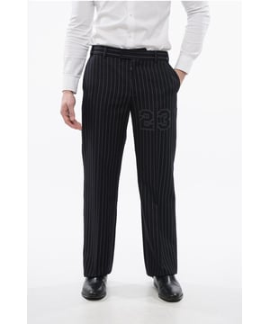 Primavera-Verano, Azul, Botones, Cierre de corchetes, Cierre de cremallera, Trabillas para cinturón, Raya diplomática, 4 bolsillos, Hecho en Italia, Bolsillo de ojal, Bolsillo con solapa, Cierre delantero, Parte delantera plana, Talle normal