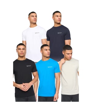 100% Cotton. Fabric: Soft Touch. Design: Printed, Text. Neckline: Crew Neck. Sleeve-Type: Short-Sleeved. Fit: Regular. S: 39 in. M: 41 in. L: 43 in. XL: 46 in. XXL: 48 in.