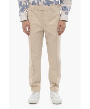Primavera-Verano, Beige, 4 bolsillos, Botones, Trabillas para cinturón, Cierre de cremallera, Elástico, Bolsillos con botones, Bolsillo de ojal, Cierre frontal, Parte delantera plana, Cintura baja, MATIZES TIERRA