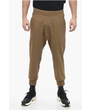 Con bajo elástico, Cintura con cordón, Primavera-Verano, Marrón, Cintura elástica, Bolsillos, Hecho en Italia, Bolsillo de ojal, Bolsillos con botones, Parte delantera plana, Cintura baja, MATIZES TIERRA, Corte holgado - Cintura baja