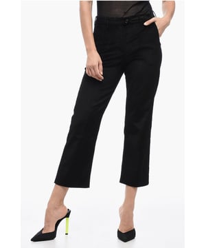 Otoño-Invierno, Negro, 4 bolsillos, Trabillas para cinturón