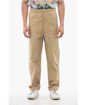 Primavera-Verano, Beige, 3 bolsillos, Cintura con cordón, MATIZES TIERRA