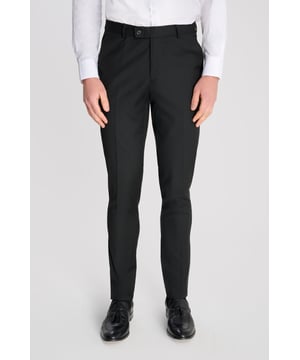 Suit Trousers by Carter & Jones

Elevate your formal wardrobe with the Suit Trousers by Carter & Jones, designed for the discerning gentleman who values both style and sophistication. Each featuring those classic details that ensure you stand out in any setting.

Trousers: Pleated trousers that offer a refined silhouette with a Hook and Bar Closure, combining comfort with style for an impeccable fit.

Slim Fit.

Dry Clean Only.

Main Fabric 68% Polyester 29% Viscose 3% Elastane.

Lining 100% Polyester.