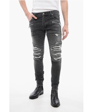 Denim Rules, lente-zomer, grijs, meerdere zakken, denim katoen, ingesneden details, ritssluiting, knopen, riemlussen, gemaakt in Japan, casual, rechte pijp, enkel 14 cm