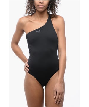 Frühling-Sommer, Made in Italy, Schwarz, Stretch, Logo, Stickerei