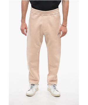Frescor sin esfuerzo, Primavera-Verano, Beige, 2 bolsillos, Cintura elástica, Hecho en Italia, Bolsillo de parche, ROPA DEPORTIVA, MATIZES TIERRA