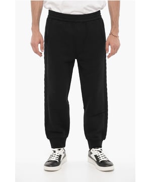 Fresco sin esfuerzo, Otoño-Invierno, Negro, 2 bolsillos, Cintura elástica, Lana, Bolsillo de ojal, Parte delantera plana, Cintura normal, ROPA DEPORTIVA