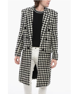 Primavera-Verano, Blanco y negro, Estampado, Botones, Mangas con botones, Manga larga, 2 bolsillos, Bolsillo en el pecho, Bolsillo interior, Forrado, Chaqueta cruzada, Bolsillo con solapa, Cierre delantero, Look festivo, ¡Échale un vistazo!