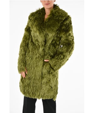 Verde, Mangas largas, Bolsillos, Forrado, Hecho en Italia, Otoño-Invierno, Bolsillo de ojal, SELECCIÓN DE PELO, SUAVE COMO CACHEMIRA