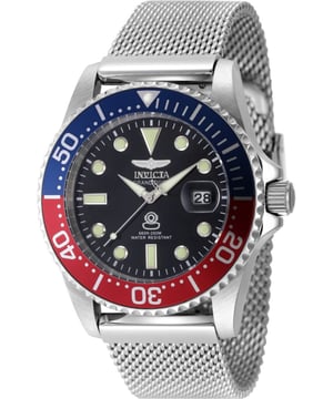 De Invicta 48215 heeft een roestvrijstalen horlogekast van 42 millimeter met een zwarte wijzerplaat.
Dit model wordt aangedreven door een accuraat Quartz uurwerk.
20 bar waterdicht.
Dit model is onderdeel van de Invicta Pro Diver collectie.
Met extra banden
Inclusief 2 jaar garantie.