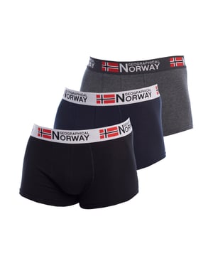 Boxershorts aus Stretch-Baumwolle.
 Elastischer Gummibund mit mehrfach aufgesticktem Markennamen.
 Bequemer und atmungsaktiver Stoff.
 Anatomische Vorderseite, mit der Möglichkeit zu halten, ohne zu drücken.
 Nähte im Ton sichtbar.
 Komposition: 95% Baumwolle, 5% Elasthan
 Pflege:
Bei maximaler Temperatur 40 °C waschen.
 Kein Bügeln.
 Benutzen Sie keine Bleiche.
 Verwenden Sie keinen Trockner.
 Reinige chemisch nicht.