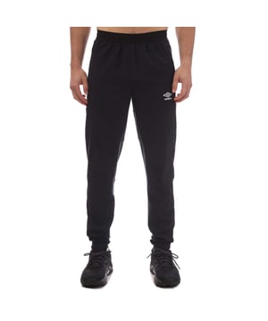 Heren Umbro Premiem Presentatiebroek in zwart.- Tailleband met interne trekkoorden.- 2 verborgen ritszakken.- Bovenste schuin ribgroottes panel.- Gestapelde diamanten crest.- Dubbel gebreide pique-stof.- 100% polyester.- Ref: 99091U060