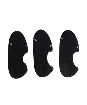 Mantén tus pies frescos y cómodos con este pack de calcetines invisibles de Fila. Diseñados para no sobresalir del calzado, son ideales para usar con mocasines, deportivas o zapatos bajos, aportando discreción y un ajuste seguro durante todo el día.

Detalles:
- Tejido de algodón.
- Diseño invisible de corte bajo, perfectos para no ser vistos.
- Logo Fila bordado en la puntera.
- Corte invisible.
- Colores variados.
- Minimalista, perfectos para looks casuales y deportivos.

Estos calcetines invisibles de Fila son la opción ideal para quienes buscan máxima comodidad y discreción sin renunciar al estilo. Perfectos para el uso diario, garantizan frescura, ajuste perfecto y un look impecable en todo momento.
 Composición: 59% Algodón, 39% Poliamida, 2% Elastano
 Cuidados:
Lavar a máquina a un máximo de 30 °C.
No usar lejía ni blanqueadores.
No planchar.
No lavar en seco.
Secar al aire o en secadora a baja temperatura.