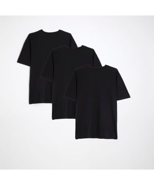 Pack of 3, Regular fit, Multi coloured, Crew neck, Short sleeves
