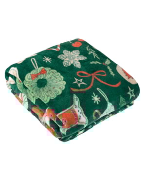 Wrap yourself in the cosy charm of the season with the Festive Treats Fleece Throw. Featuring a soft 250gsm fleece fabric, this throw brings the allure of festive evenings indoors with its delightful print of gingerbread houses, cookies, candy canes, and other festive treats. Evoking warm gatherings by the fireside, its vibrant design is perfect for creating a welcoming atmosphere and infusing your space with the magic of Christmas. Ideal for draping over your sofa or adding an inviting touch to your bedding, this throw makes it easy to blend personality, comfort, and Christmas cheer into your home.