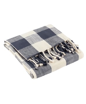 Transform your living space with the Chesil Check Tasselled 100% Cotton Throw, a versatile addition that embodies both style and functionality. Crafted from premium cotton, this throw promises durability and comfort, offering multiple uses. Its classic check pattern in muted shades, coupled with a charming tassel trim, exudes timeless style while fostering a sense of well-being through natural materials. Enhance your home with a piece that embodies quality. Size: 130 cm x 170 cm