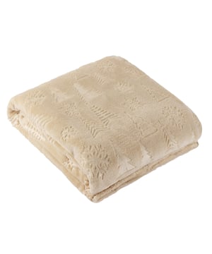 Transform your home into a winter retreat with the Festive Time Embossed Fleece Throw. Crafted from a luxurious 250gsm flannel fleece, this throw features delicate embossed patterns of snowflakes and evergreen trees, lending a subtle nod to the season’s timeless charm. Its minimalist woodland-inspired design adds a touch of understated elegance to your living space, whether draped over a sofa or layered on a bed. Perfect for creating a warm, cosy atmosphere during colder months, this throw beautifully balances style and comfort, making it an ideal choice for those who want to impress while staying effortlessly relaxed.