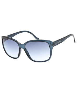 Calvin Klein Crystal Navy Framed Sunglasses with Navy Gradient Lenses offer the perfect blend of luxury and functionality. These designer sunglasses feature a sophisticated crystal navy frame that complements any outfit, while the navy gradient lenses provide superior UV protection and a stylish ombré effect. Elevate your accessory collection with this timeless piece that combines Calvin Klein's renowned quality and elegant design aesthetic. Perfect for both everyday wear and special occasions. 60X15X135, 100% Plastic