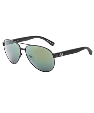 Elevate your style with these exclusive Lacoste Matte Green Frame Sunglasses featuring complementary green lenses. The sophisticated matte finish offers a contemporary edge while providing essential UV protection for your eyes. These premium sunglasses blend Lacoste's renowned quality craftsmanship with understated elegance, making them the perfect accessory for both casual outings and formal occasions. Don't miss the opportunity to enhance your eyewear collection with this distinctive Lacoste design that combines fashion and functionality. 60X14X140, 100% Metal