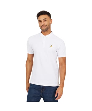 The Brave Soul Men's Cotton Polo Shirt offers perfect comfort and timeless style, making it a summertime need. This short-sleeved polo shirt is composed of soft, breathable cotton, which will keep you cool and comfortable on hotter days. With its classic style that has a stylish ribbed collar and a multipurpose two- or three-button placket, it's ideal for a variety of events, from casual meetings to your daily outfit. With its excellent breathability and comfortable fit provided by the premium fabric, it's the ideal option for the UK summer. You can easily find a perfect fit. This flexible polo may be paired with anything, from your favourite jeans or stylish chinos to cosy shorts, giving an easy and fashionable look.