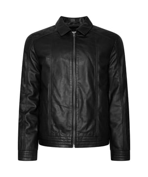 A timeless icon, reimagined in premium real leather. This Barneys Originals Harrington jacket offers classic British style with a modern twist. Featuring subtle stitch detailing at the cuffs and hem, this piece blends heritage design with contemporary craftsmanship.

Made from soft, durable leather, the Harrington is lightweight enough for everyday wear while still offering an elevated, structured silhouette. A staple for any wardrobe – perfect for transitional layering and effortlessly cool looks.