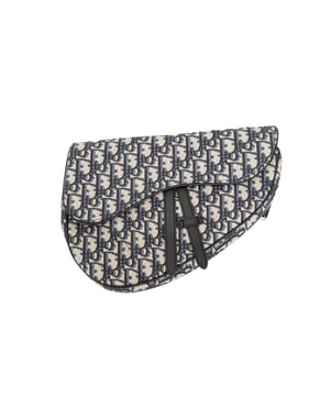 VINTAGE, RRP AS NEW
Introducing the Dior Oblique Jacquard Saddle Bag. This iconic bag boasts a magnetic flap with zipper closure, adjustable shoulder strap, and signature Dior Oblique jacquard pattern. Stay stylish and organized with the Dior signature embossed interior and spacious main compartment.
Inclusion: dust bag.
NFT option available. Discover more.
Assured Product Authenticity: This product is supplied by a renowned and trusted partner.
With this purchase, you are preserving iconic craftsmanship, celebrating heritage, and embracing the beauty of conscious shopping.Measurments:  width: 50 mm length: 270 mm height: 200 mm strap length: 800-1065 mm