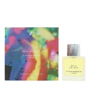 Bold As Love by Thameen is a Fruity fragrance for both men and women. Launched in 2024, this vibrant elixir is designed for year-round wear and perfectly balances day-to-night versatility. With its energetic fruit-forward opening, aromatic heart, and earthy base, it offers a bold yet refined signature scent that captivates with every note.  
The fragrance opens with a juicy and lively blend of pineapple, apple, and mandarin, elevated by a spicy twist of ginger. This dynamic combination delivers an immediate burst of freshness and brightness. As it evolves, juniper berry, lavender, and geranium come forward, adding a clean, herbal, and subtly floral character that anchors the fruitiness with aromatic depth. The base grounds the scent in richness and warmth, with smooth leather, earthy patchouli, and dry vetiver leaving a confident and lasting impression.  Ideal for those who seek a fruity fragrance with sophistication and strength, Bold As Love is an expressive and modern scent. 
Housed in a classic sleek bottle, it embodies the fearless elegance and individuality of its name.  
Top Notes: Pineapple, Apple, Mandarin, Ginger. 
Middle Notes: Juniper Berry, Lavender, Geranium. 
Base Notes: Leather, Patchouli, Vetiver.  
How to Apply
For best results, apply the fragrance to your body's warmest points-such as your wrists, neck, and the creases of your elbows-where the heat helps to enhance and prolong the scent.
Avoid rubbing the fragrance into your skin after application, as this can diminish its longevity.
If applying to your wrists, reapply after washing your hands to maintain the fragrance throughout the day.
